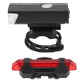 thumbnail image 1 of Bicycle Front And Back LED Lights, Wide Lighting Range Bicycle Headlights Taillights Set Intelligent Sensing Light  For Night Riding Lighting For Bicycle, 1 of 8