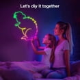 thumbnail image 2 of shiyou-Led Neon Rope Lights Strip: 6.56ft/2m Smart Flexible Diffused Flow Bendable DIY Led Neon Strip with Control App for Bedroom Gaming Room, 2 of 4