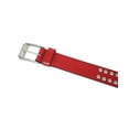 thumbnail image 2 of Sphere Leather Belt [Red], 2 of 3
