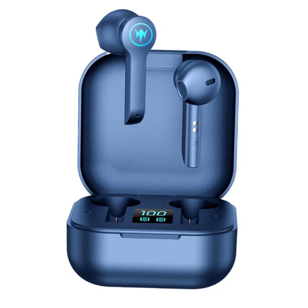 Música Pantalla Prueba de Agua 300mAh 7H Tiempo de Reproducción Compatibilidad Universal Emparejamiento Automático Auriculares Intrauditivos Azul