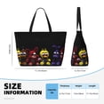 thumbnail image 3 of Lsque Five Nights At Freddy'S Beach Travel Bag - Water-Resistant, Large Capacity Lightweight Tote with 7 Pockets for Women and Men - Perfect for Beach, Pool, Gym, and Travel, 3 of 6