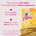 thumbnail image 4 of Fleecy Aroma Therapy Calm Dryer Sheets, Vanilla and Honey Lotus, 120 Sheets, 4 of 9