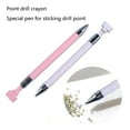 thumbnail image 2 of shyuyusa Diamond Drawing Pen With Adhesive Wax 5D Diamond Drawing Tools, Diamond Art Accessories Illumination Pen with Light,Gem Jewel Wax Picker Tool Embroidery Supplies, 2 of 9