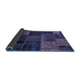 thumbnail image 2 of Ahgly Company Indoor Rectangle Oriental Blue Modern Area Rugs, 2' x 4', 2 of 4