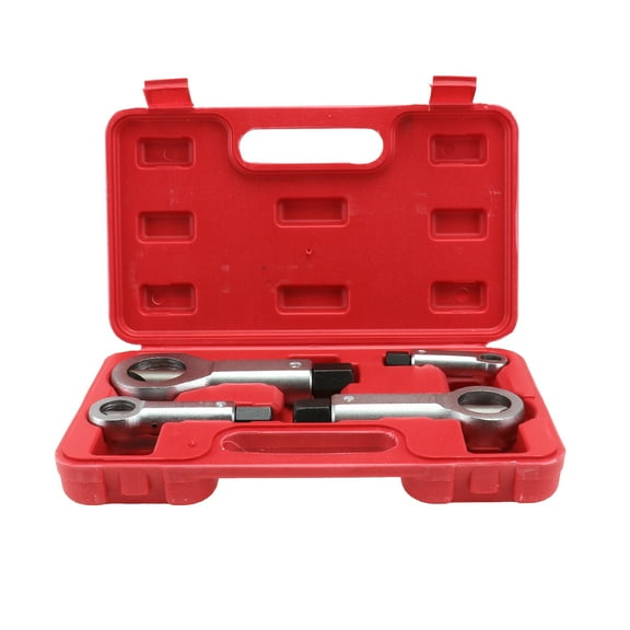 Spatiy 4pc Durable Rust Nut Separator Nut Splitter Nut Breaker Heavy Duty Steel Tools
