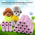 thumbnail image 1 of 20 Rollo Bolsas de Basura Biodegradables Khall para Perros Rosa 26 x 31 cm, 1 of 6