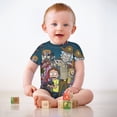 thumbnail image 3 of Rick And Morty Baby Romper Short Sleeve Bodysuits Soft Rompers Summer Clothes One-Piece Jumpsuits Outfits 9-12M, 3 of 8