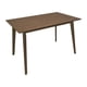 thumbnail image 1 of MESA DE COMEDOR 120X70 MADEIRA CHAPA NOGAL, 1 of 6