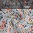 thumbnail image 6 of Vintage Spring Floral Cloth Napkins, Farmhouse Flowers Blue Vintage Washable and Reusable Dinner Napkins Set of 2, Table Napkin for Kitchen Party Birthday Wedding Hotel Housewarming 20"x20", 6 of 9