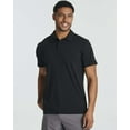 thumbnail image 2 of Real Essentials 3 Pack: Men's Dry-Fit Short Sleeve Polo Shirt - Performance Golf Moisture Wicking (Available In Big & Tall), 2 of 6