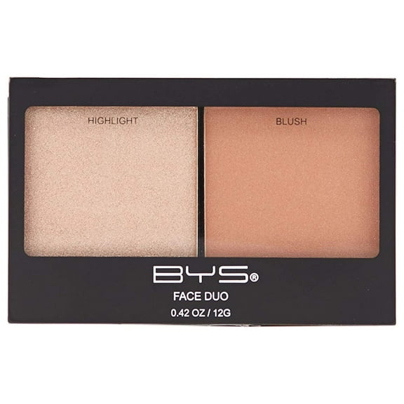 BYS Face Duo - Highlight and Blush Palette