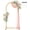 6.6FT, variant on 6 ft Metal Arch Backdrop Stand, Wedding Arch Stand with Ground Nails, Balloon Arched Frame for Wedding, Shower, Birthday Party, Photography, Garden Floral,Ceremony Decor