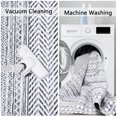 thumbnail image 4 of Machine Washable Area  Rug for Living Room, Non-Slip Area Rug Stain Resistant Low Pile Rug for Living Room Bedroom,1150gsm, for Living Room Kitchen Home Office, 4 of 9