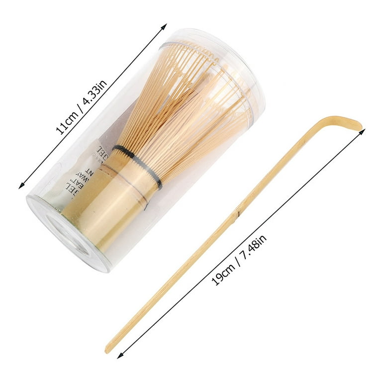  Bamboo Whisk (Chasen) and Hooked Bamboo Scoop