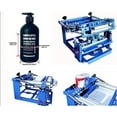 thumbnail image 2 of TECHTONGDA Cylinder Screen Printing Machine Cylindrical Silk Screen Printing Press for Mugs Pen Cup Bottle 6 Inches Diameter, 2 of 9