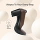 thumbnail image 4 of Zapatos de Tacón Bajo con Bloque para Mujer DREAM PAIRS Nereida Marrón, 4 of 8