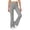 Gray-pants, variant on Girl's Flare Pants Stretch High Waisted Sweat Long Pants Bootcut Dance Casual Activewear Kids Bell Bottoms 11-12 Years