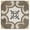 Design 8, variant on Industry Tile8x8 Art Wood Design 9 Porcelain Tile (1 Sample)