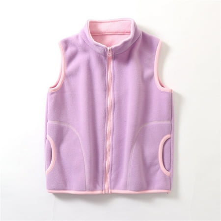 

Sweater For Child Toddler Kids Baby Girls Boys Winter Warm Thick Cotton Sleeveless Patchwork Vest Clothes Coat