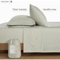 thumbnail image 2 of Softest Cotton Sheets Double Sheet Set Pc Set Thread Count Sateen Bedding Deep Pocket Sheets Cooling Sheets Double Size Sheets Breathable Bed Set (), 2 of 9