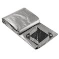 thumbnail image 3 of Koval Inc. Waterproof Heavy Duty Silver Poly Tarp (Silver, 30'x40'), 3 of 3