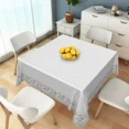 thumbnail image 3 of Tchckioa Square Tablecloth,Waterproof Table Cloth for Kitchen,52x52 Inch,Print Flowers, 3 of 6