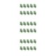 thumbnail image 3 of Bearachild 10 piezas de ramas de sauce falsas hojas de plantas artificiales hojas de interior jardín al aire libre arreglo de boda tipo 1 / verde Type1 NO1, 3 of 6