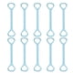 thumbnail image 1 of blue Yoga eight-character stretcher open back fitness, 1 of 5