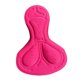 thumbnail image 4 of Pantalones cortos de ciclismo acolchados para mujer para andar en bicicleta al aire libre Rosa roja, 4 of 9