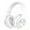 White, variant on Christmas Gifts Liweisiy Bluetooth 5.0 Subwoofer Head-Mounted Foldable Headphones - Built-In Mic Wireless Call Folding Stereo Noise Cancellation Over Ear Soft Earmuffs Headset D3034 White
