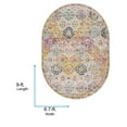 thumbnail image 6 of Livabliss Area Rugs for Living Room, 7x9 Harput Traditional Beige Oval Rug, Bedroom Dining Room Home Decor Stain Resistant Carpet (6'7" x 9'), 6 of 9