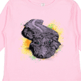 thumbnail image 4 of Inktastic Colorful Lurking Gator Boys or Girls Long Sleeve Toddler T-Shirt, 4 of 5