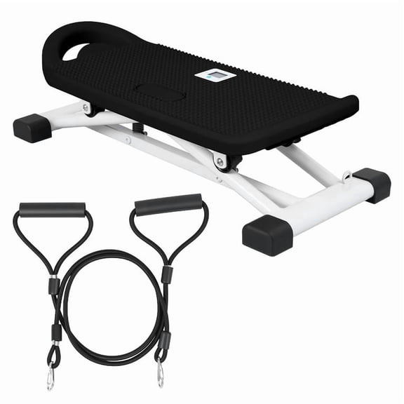 Korogimeeet Ski Balance Trainer for Home, LCD Display for Steps Time Calories, Side to Side Skiing Motion, Low Impact Total Body Cardio, Compact Storage, 24 x 11 x 7 Inch