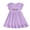 Light Purple, variant on YDFCWXW Toddler Baby Girl Back to School Dress Crayon Bow Embroidery Puff Sleeve Dresses Summer Clothes (Light Purple, 3-4 Years)