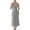 Gray, variant on Women's Full Slip for Under Dresses Sleeveless Nightgown Cami Dress with Built in Bra for Nursing