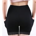 thumbnail image 6 of Baberdicy Underwear Women, Women Leggings Pants Casual Lace Solid Stretchy Underwear Shorts Pocket Boxer Briefs for Women, 6 of 8
