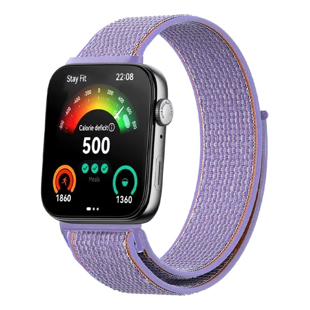 Correa Deportiva para Huawei Watch Fit 3 y 4, Nylon Transpirable