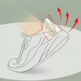 thumbnail image 3 of 6 pares de almohadillas de talón para plantilla para zapatillas de deporte tamaño ajustable almohadillas antiabrasivas plantilla Protector de talón albaricoque Sailing  Electrónica, 3 of 4