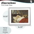thumbnail image 4 of Stupell Industries Eclectic Goodnight Santa & Reindeer Gray Framed Print Under Glass, 16 x 13, by Arlington Prints, 4 of 8