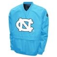 thumbnail image 2 of Men's Franchise Club Carolina Blue North Carolina Tar Heels Big Logo Windshell V-Neck Pullover Jacket, 2 of 3