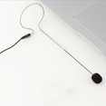 thumbnail image 2 of Lefu Headset Microphone Single Earhook Cardioid Mic XLR 4Pin For Shure Wireless Black, 2 of 10