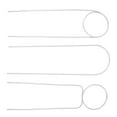 thumbnail image 4 of Trellis Arch, 3 Pcs 40cm Plant Trellis Sun Protection Wrought Iron  For Flower Arrangement For Green Plant Potted For Indoor White, 4 of 8