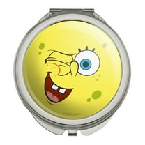 SpongeBob Winking Face Compact Travel Purse Handbag Makeup Mirror