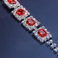 thumbnail image 7 of Rhinestone Panties Thong Summer Beach Bikini Body Chain Crystal Heart Pendant Waist Belly Chain for Women, 7 of 7