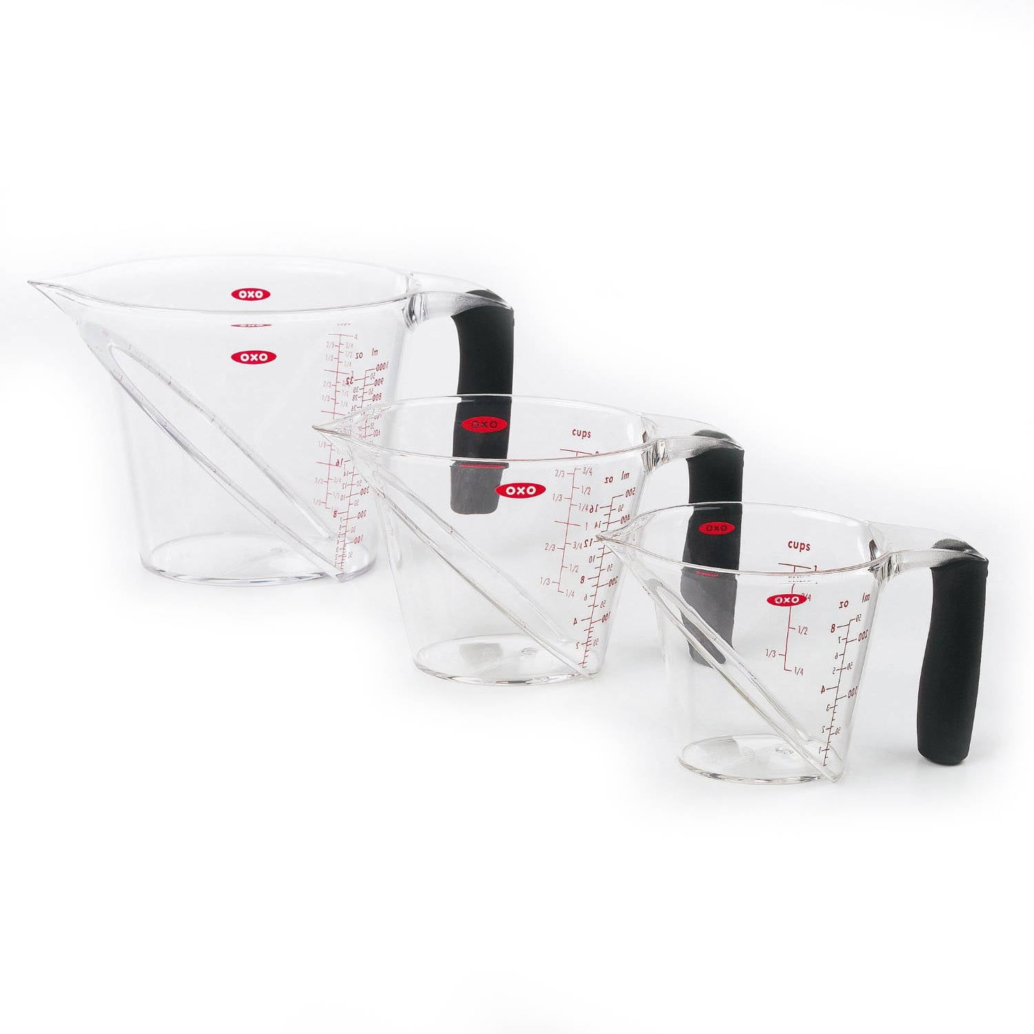 Reviews for OXO Good Grips 3-Piece Angled Measuring Cup Set