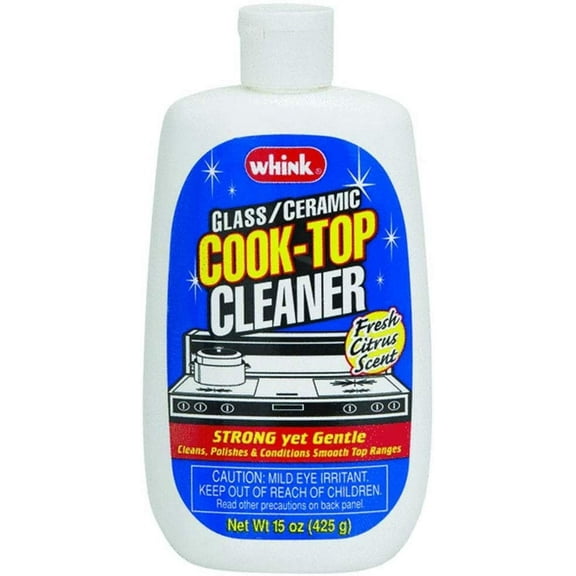 Whink Glass Cookware and Cook-Top Cleaner - Citrus Scent, Liquid - 15 Oz