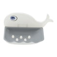 thumbnail image 3 of Unique Bargains 1 Pc Soap Dish Cartoon Whale Soap Holder for Bathroom White, 3 of 6