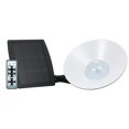 thumbnail image 1 of Lámpara colgante solar con control remoto, 3W, aluminio negro, cable de 5m, resistencia IP65, luz blanca, ideal para interiores y exteriores, iluminación de patios y pasillos., 1 of 6