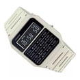thumbnail image 4 of Reloj Hombre Casio Ca-53wf-8b Vintage Lcd Alarma Calculadora Color Del Fondo Negro Color De La Correa Blanco, 4 of 5