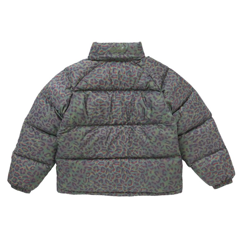 Supreme Men's 700-Fill Down Lightweight Puffer Jacket Leopard
